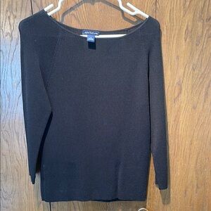 Ann Taylor Black Knit Sweater